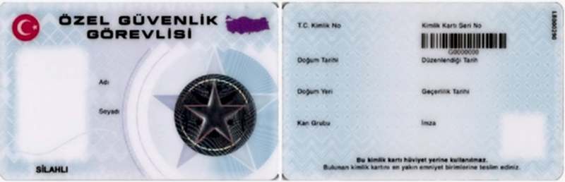  Özel Güvenlik Kart İşlemleri
